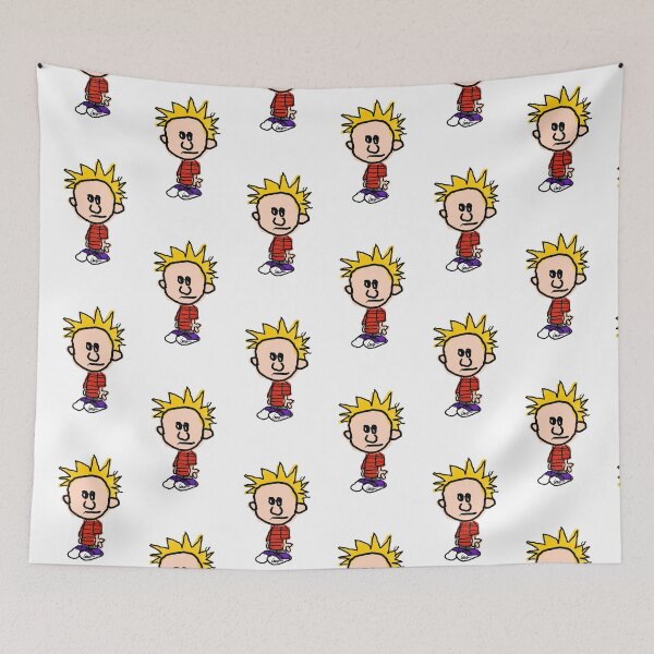 Item preview, Calvin (white background) designed and sold by MentaLee.