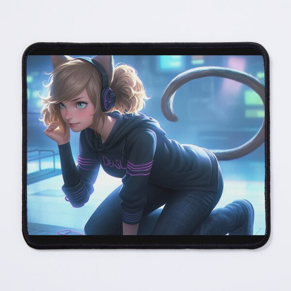 Item preview, Cyberpunk Cute Anime Girl designed and sold by Bien Design.