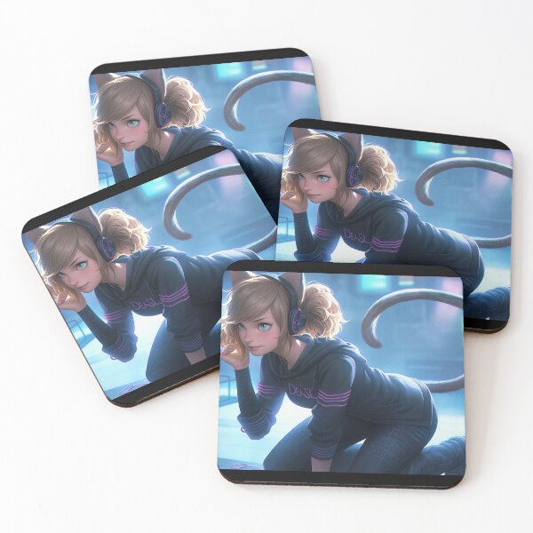 Item preview, Cyberpunk Cute Anime Girl designed and sold by Bien Design.
