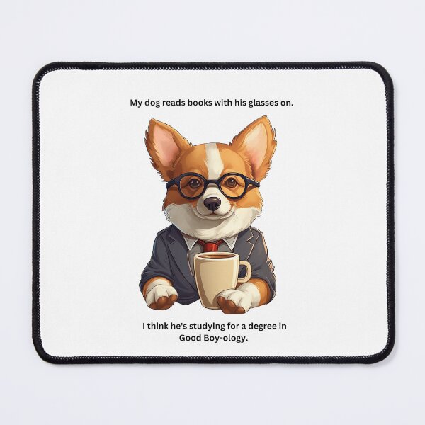 Item preview, Corgi With Glasses designed and sold by StorylineStyle.
