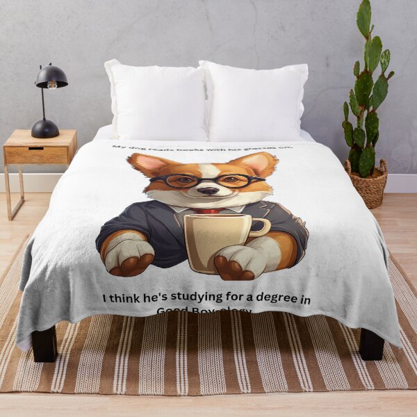 Item preview, Corgi With Glasses designed and sold by StorylineStyle.