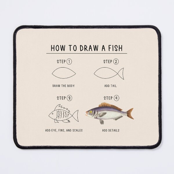 Item preview, how to draw a fish (light) designed and sold by bantaam.