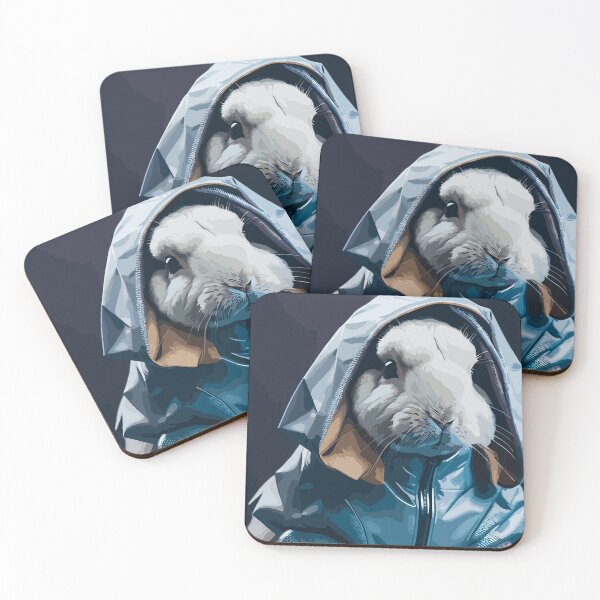 Item preview, Holland Lop se vistió con ropa deportiva futurista designed and sold by chfaikhaw.