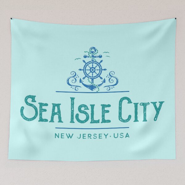 Item preview, Sea Isle City New Jersey Nautical Design designed and sold by Futurebeachbum.