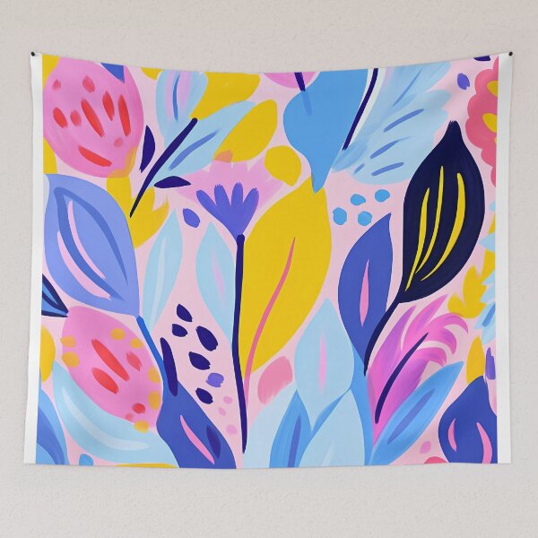 Artikelvorschau, Artistic hand painted abstract plant oil painting 18 entworfen und verkauft von UnaWu533.