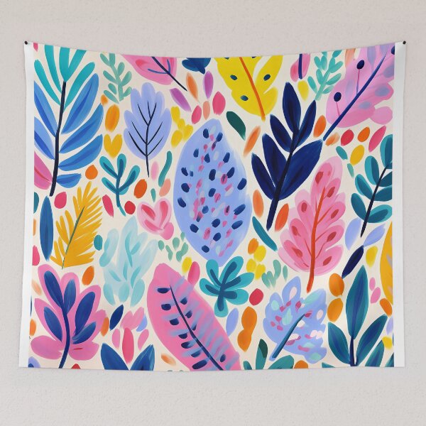 Artikelvorschau, Artistic hand painted abstract plant oil painting 19 entworfen und verkauft von UnaWu533.