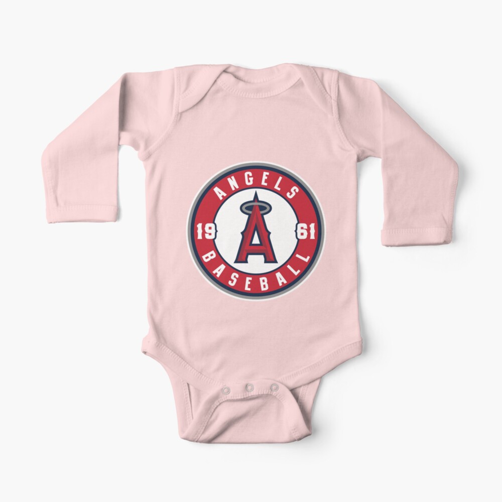 Mike Trout Baby Clothes, Los Angeles Baseball Kids Baby Onesie