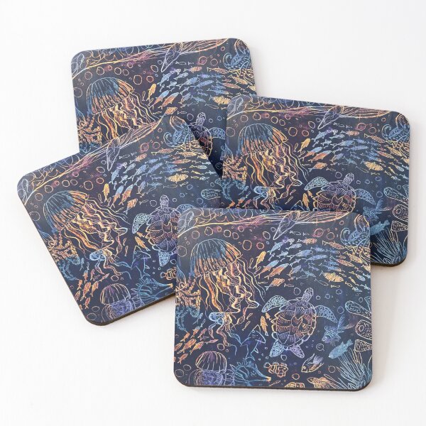 Item preview, Underwater sea painting  designed and sold by SharahKarthi.