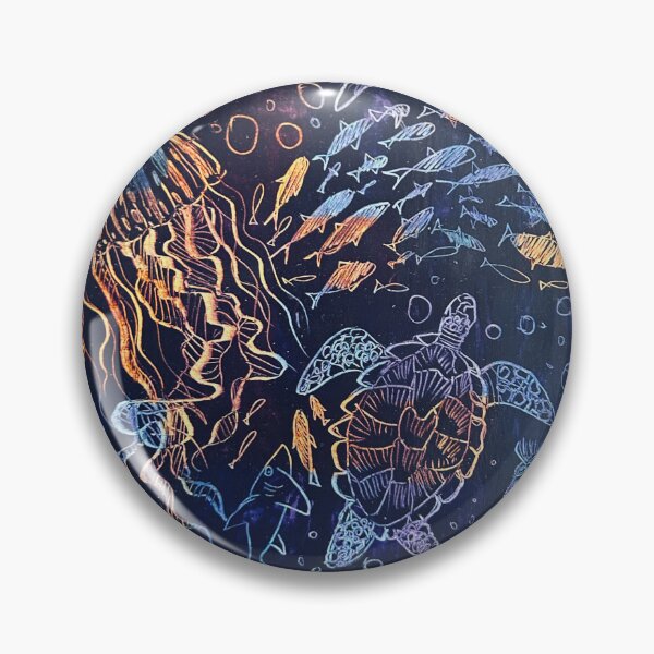 Item preview, Underwater sea painting  designed and sold by SharahKarthi.