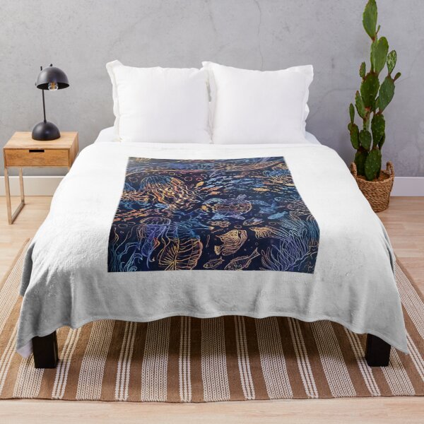 Item preview, Underwater sea painting designed and sold by SharahKarthi.