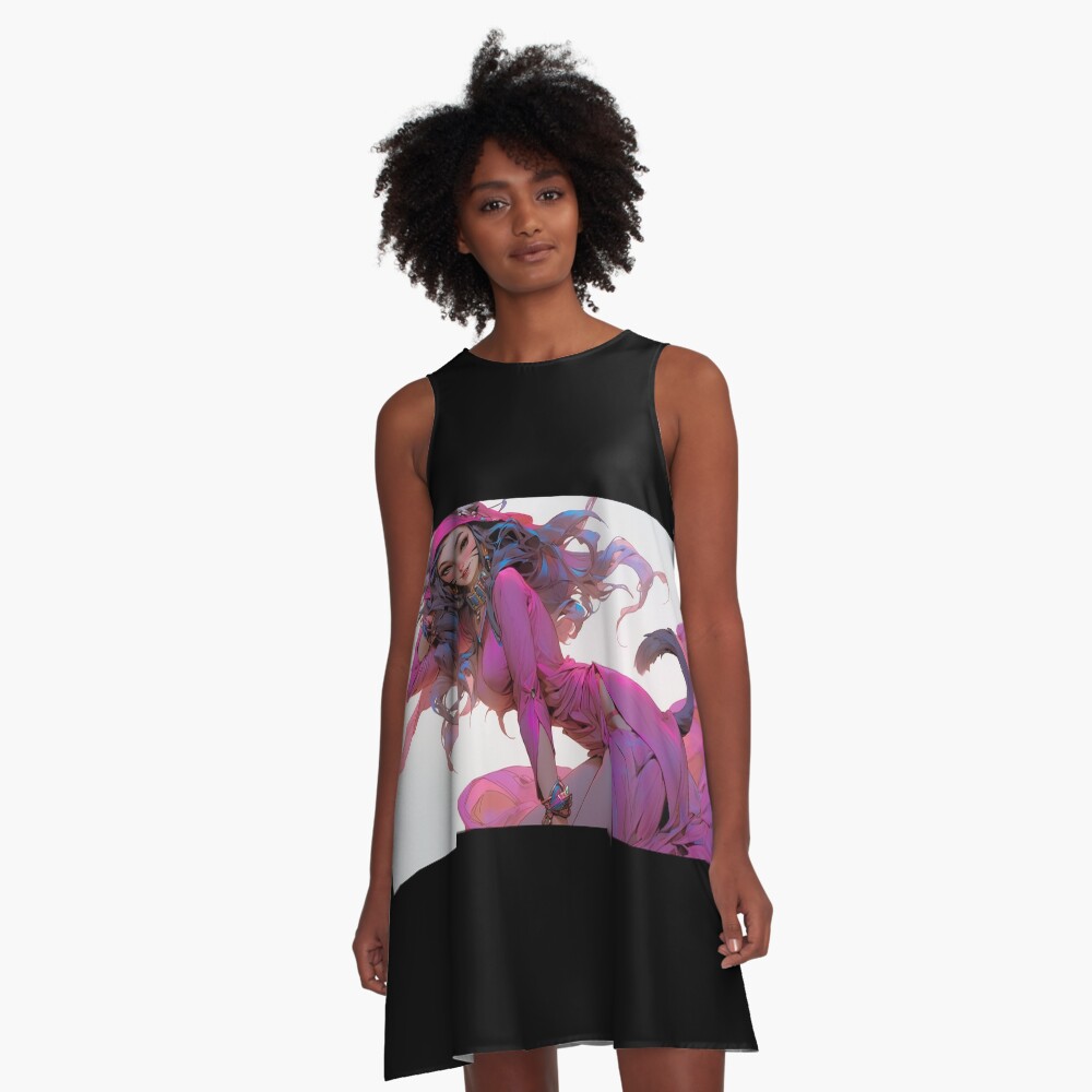 Item preview, A-Line Dress designed and sold by BienThings.