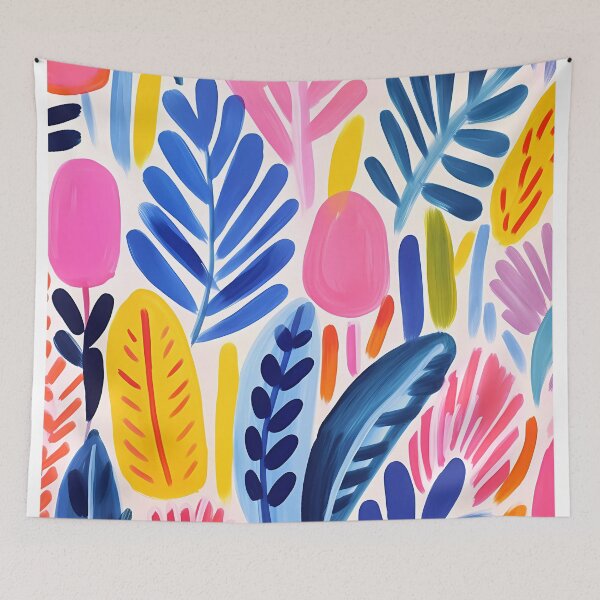 Artikelvorschau, Artistic hand painted abstract plant oil painting 22 entworfen und verkauft von UnaWu533.