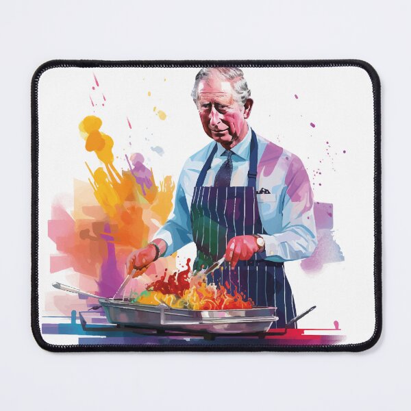 Item preview, Chef Charles: A Playful Parody in Vibrant Abstract Portraiture! designed and sold by calharborne.