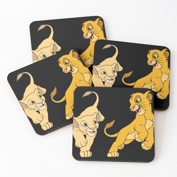 Item preview, Simba and Nala - Cartoon designed and sold by MarquiseWi.