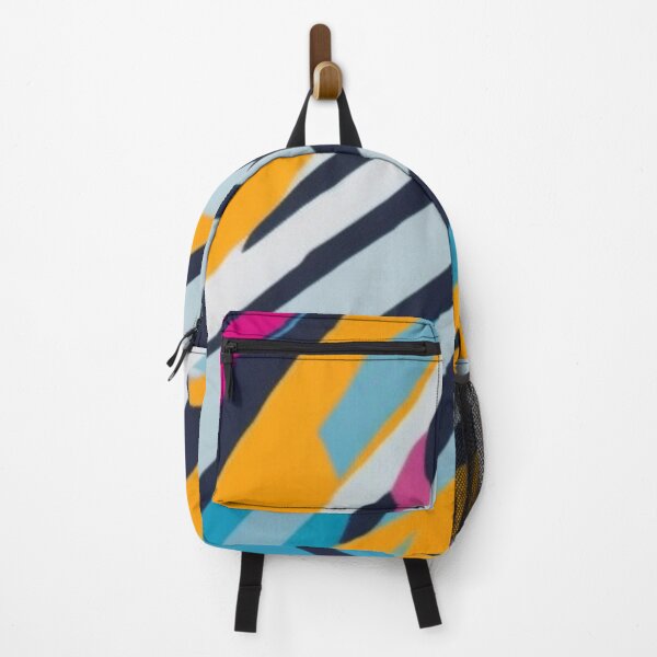 Item preview, Colorful Abstract Brushstrokes Pattern Design Print designed and sold by randomtdesigns.