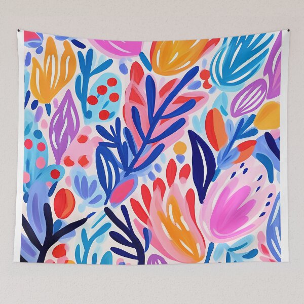 Artikelvorschau, Artistic hand painted abstract plant oil painting 23 entworfen und verkauft von UnaWu533.