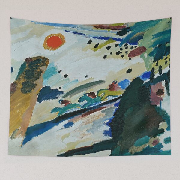 Item preview, Wassily Kandinsky -Romantic Landscape designed and sold by tomorrowsart.