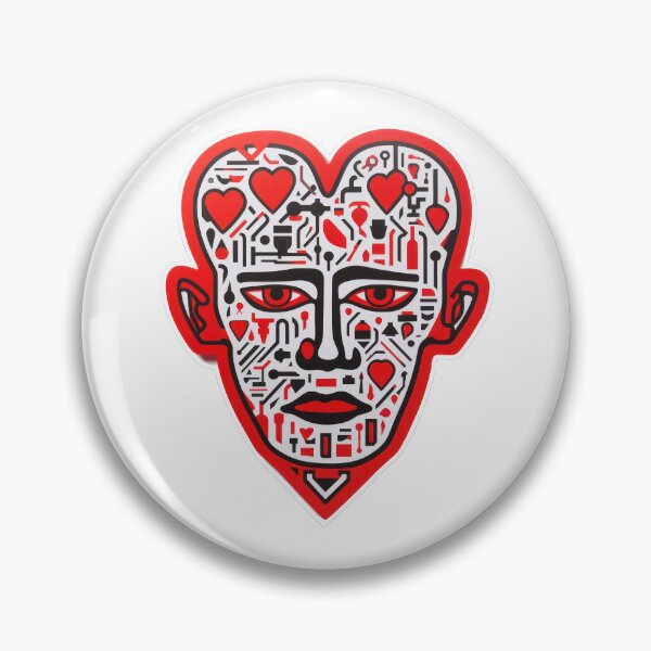 Item preview, Heart Shaped Man designed and sold by ArtAlchemyCo.