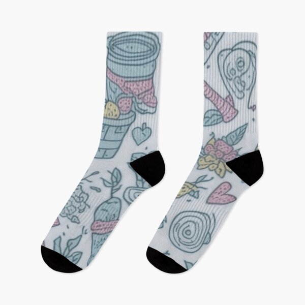 Item preview, Random Doodles Pattern Design Print designed and sold by randomtdesigns.
