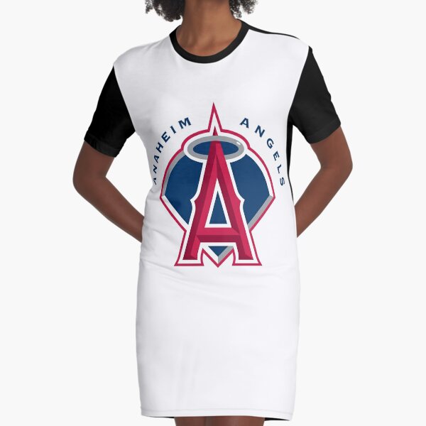 Los Angeles Angels of Anaheim Pride Graphic T-Shirt - White - Womens