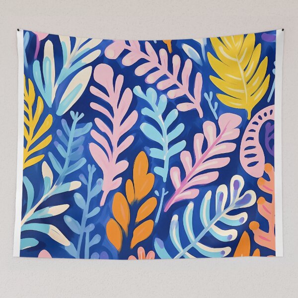 Artikelvorschau, Artistic hand painted abstract plant oil painting 25 entworfen und verkauft von UnaWu533.