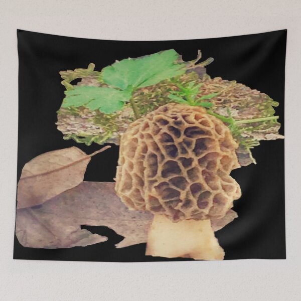 Item preview, Tiny Morel Mushroom designed and sold by natnat7w.