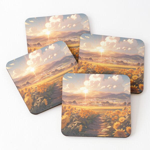 Item preview, Radiant Sunflower Fields: A Path of Blossoms to the Golden Horizon designed and sold by Wylveragon.