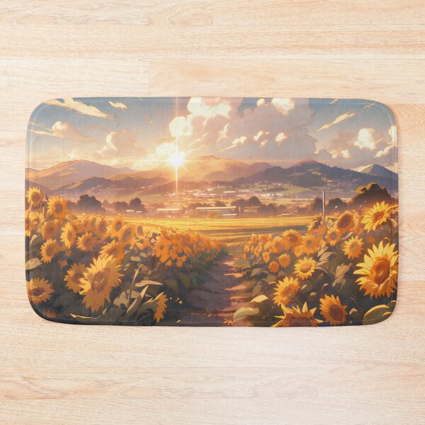 Item preview, Radiant Sunflower Fields: A Path of Blossoms to the Golden Horizon designed and sold by Wylveragon.