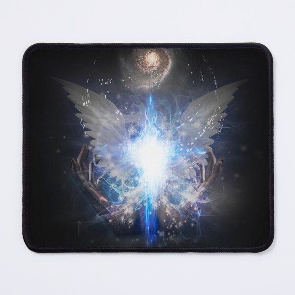 Item preview, Bright star with white angel wings designed and sold by rolffimages.