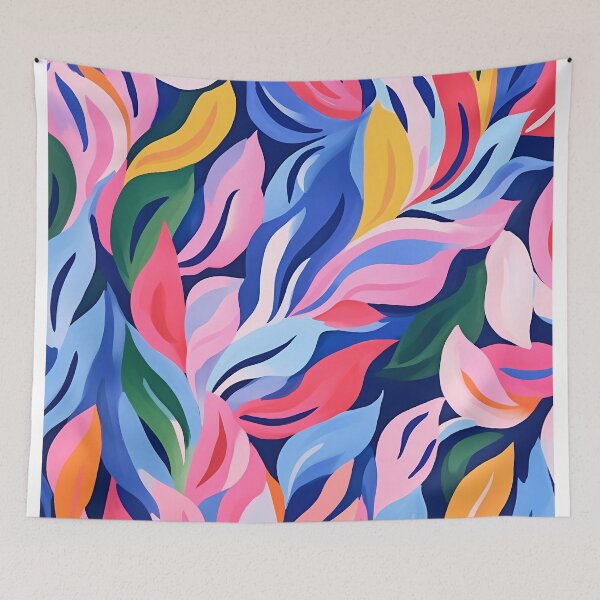 Artikelvorschau, Artistic hand painted abstract plant oil painting 26 entworfen und verkauft von UnaWu533.