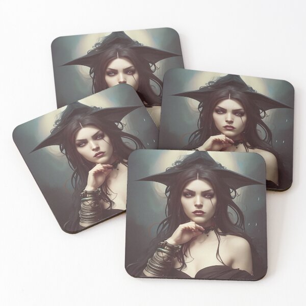 Item preview, A Dark Witch Woman Portrait designed and sold by Clark81.