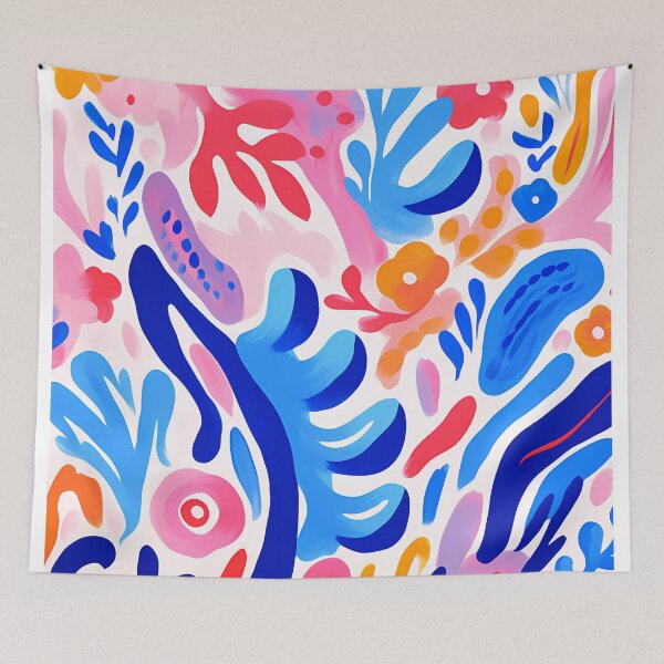 Artikelvorschau, Artistic hand painted abstract plant oil painting 27 entworfen und verkauft von UnaWu533.