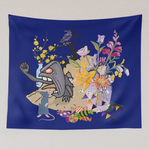 Item preview, Spooky Ant With Floral designed and sold by STPalettePlace.