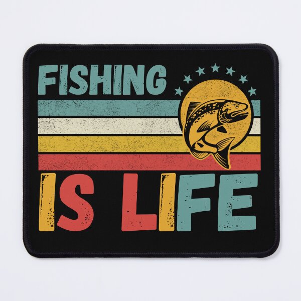 Item preview, Fishing Is Life Fishing Lover Vintage designed and sold by Nicet-shirt1.