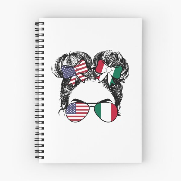 Item preview, Half American Half Italian Women USA Haiti Flag Patriot designed and sold by mainana78.