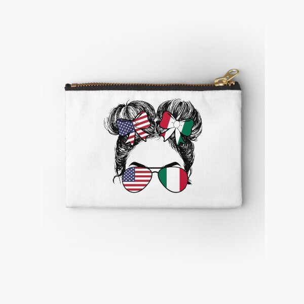 Item preview, Half American Half Italian Women USA Haiti Flag Patriot designed and sold by mainana78.