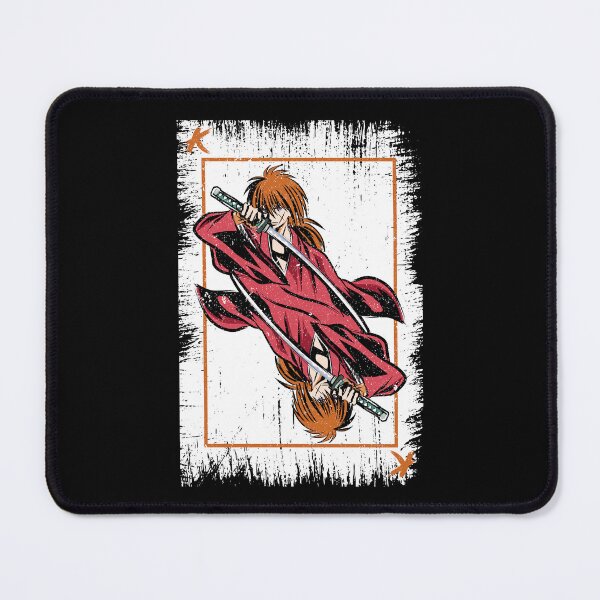 Item preview, RUROUNI KENSHIN (SAMURAI X): KENSHIN CARD (GRUNGE STYLE) designed and sold by FunGangStore.