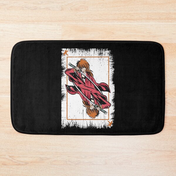 Item preview, RUROUNI KENSHIN (SAMURAI X): KENSHIN CARD (GRUNGE STYLE) designed and sold by FunGangStore.