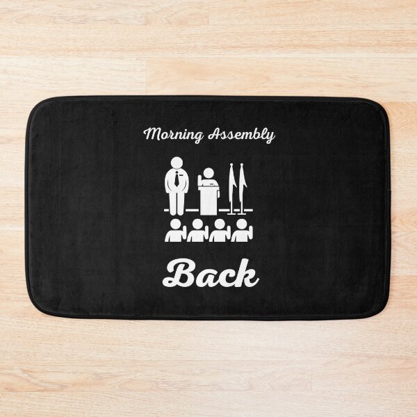 Item preview, Morning assembly Back School rules Morning announcements Morning routine Student council School memories designed and sold by Customize Shirts.
