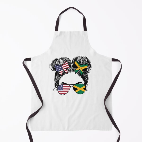 Item preview, Half American Half Jamaican Girl USA Haiti Flag Patriot designed and sold by mainana78.