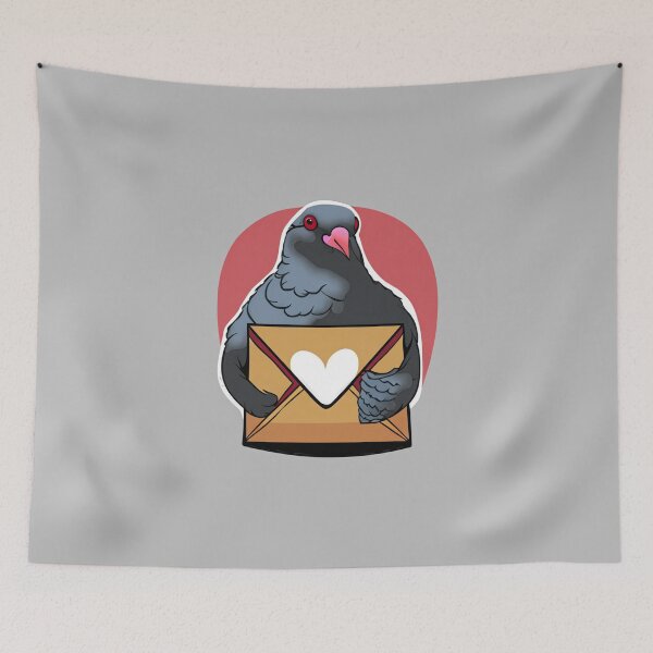 Item preview, carrier pigeon designed and sold by Jasardpu.