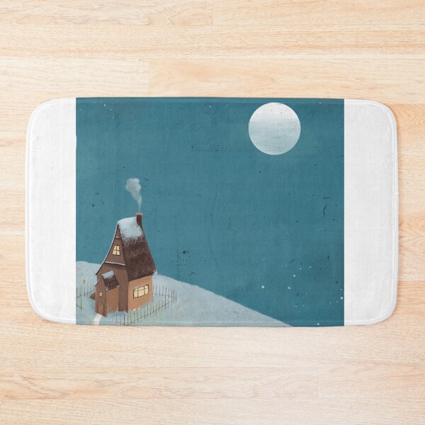 Item preview, Little house under moonlight  designed and sold by SkyisBright.