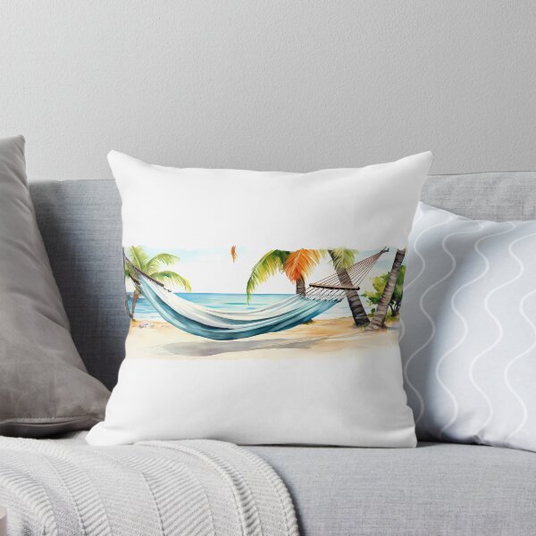 Item preview, Beach Hammock Watercolor designed and sold by tropicaltee.
