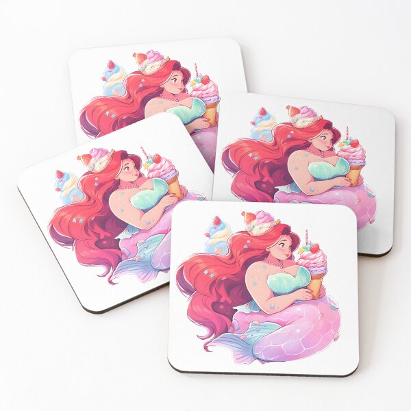 Item preview, Ariel loves to eat desserts 2 designed and sold by Pigkeeper.