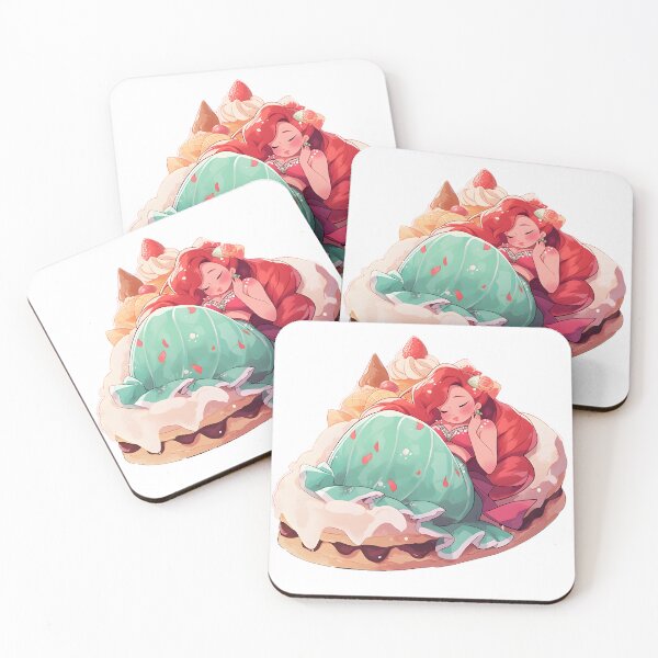 Item preview, Ariel loves to eat desserts 3 designed and sold by Pigkeeper.