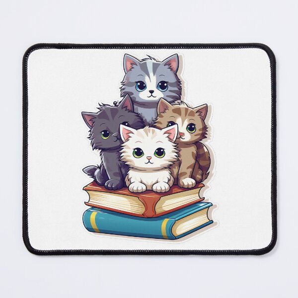 Item preview, Cute Cats on Books designed and sold by ArtAlchemyCo.