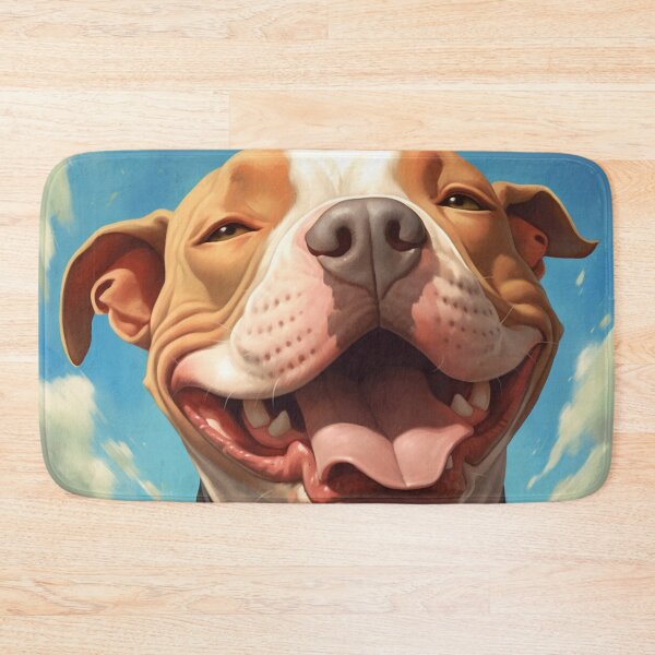 Item preview, Happy Pitbull designed and sold by Pittie Dog Club.