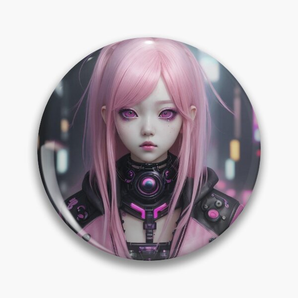 Item preview, Cyberpunk-pink-doll designed and sold by jimsedric.