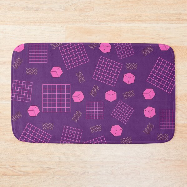 Item preview, Cube Purple grids galaxy designed and sold by LoveDaisyShop.