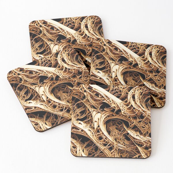 Item preview, Gold mechanical filter, macro inspired abstract design  designed and sold by LorrieBee.